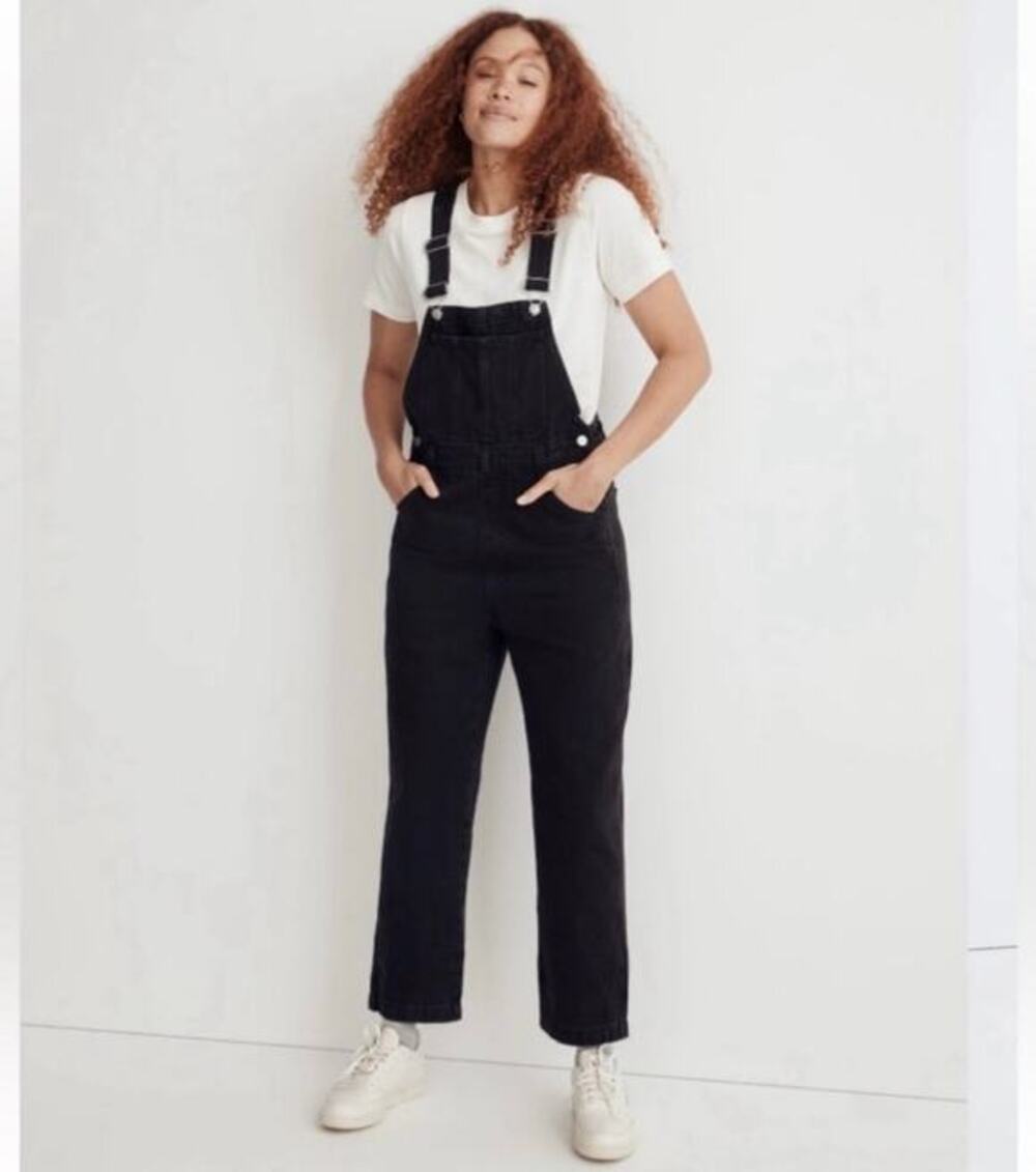 Madewell Black Overall Size Small